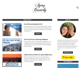 Aginggreatly.com(Aging Greatly) Screenshot