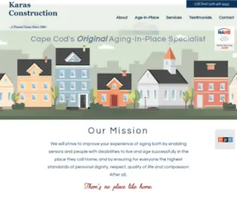 Aginginplacecapecod.com(Growing Old At Home) Screenshot