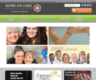 Aginglifecare.org(Aging Life Care Association) Screenshot