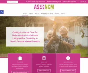 Agingservicesma.org(Over 45 Years of Excellence) Screenshot