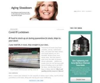 Agingslowdown.com(Agingslowdown) Screenshot