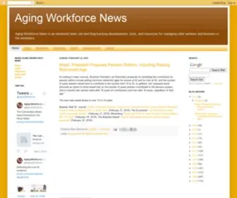 Agingworkforcenews.com(Aging Workforce News) Screenshot