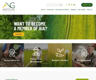 Aginstitute.com.au(Ag Institute Australia) Screenshot