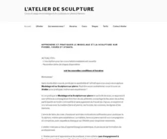 Aginux.com(L'Atelier de Sculpture) Screenshot