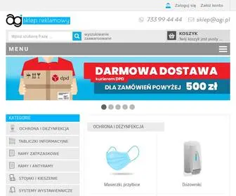 Agi.pl(Systemy wystawiennicze) Screenshot