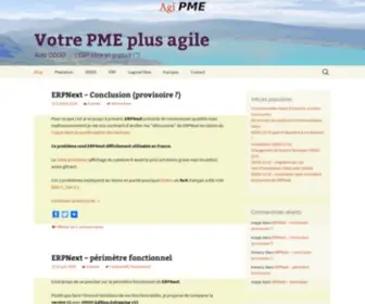 Agipme.fr(Votre PME plus agile) Screenshot