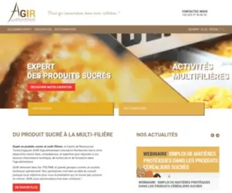 Agir-CRT.com(Expert en produits sucrés) Screenshot