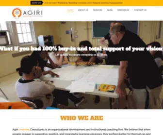 Agirilearn.com(Agiri Learning Consultants) Screenshot