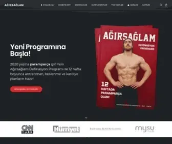 Agirsaglam.com(Ağırsağlam Fitness) Screenshot