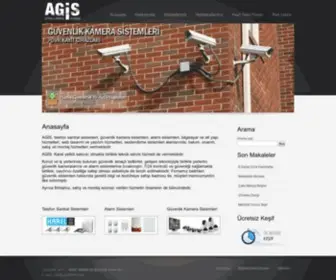Agisbilisim.com(AGİS İletişim ve Güvenlik Kamera Alarm Sistemleri) Screenshot