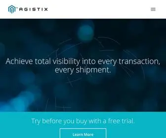 Agistix.com(Global shipping) Screenshot