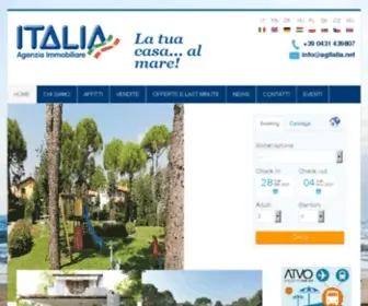 Agitalia.net(Case vacanza a Bibione) Screenshot