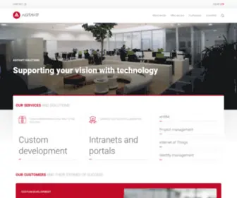 Agitavit.com(Agitavit Solutions) Screenshot