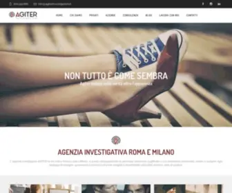 Agiterinvestigazioni.it(Agenzia Investigativa Roma e Milano) Screenshot