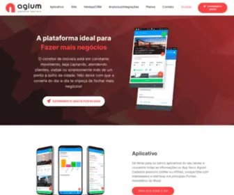 Agium.com.br(Plataforma Imobiliária) Screenshot