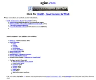Agius.com(Agius) Screenshot