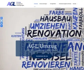 AGL-Umzug.de(Umzüge Berlin) Screenshot