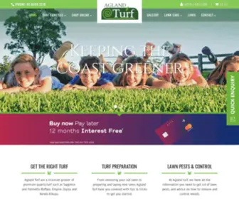 Aglandturf.com(Agland Turf Supplies) Screenshot