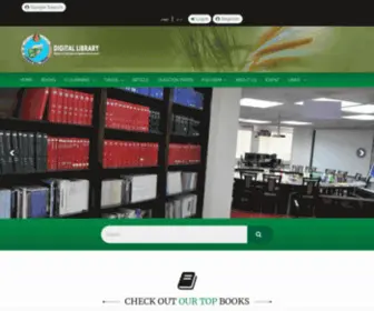 Aglibrary.gov.af(DIGITAL LIBRARY) Screenshot