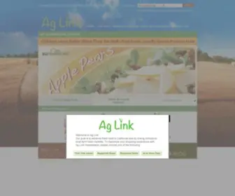Aglinkf2S.com(Ag Link California local farms to local schools locally grown produce) Screenshot