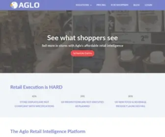 Aglo.io(Aglo Retail Intelligence) Screenshot