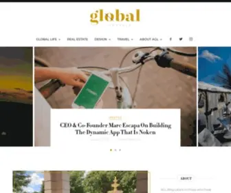 AGloballifestyle.com(Redefining the Concept of Luxury) Screenshot