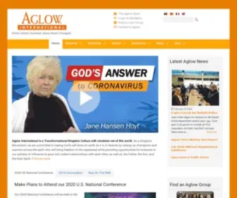 Aglow.org(Aglow International) Screenshot