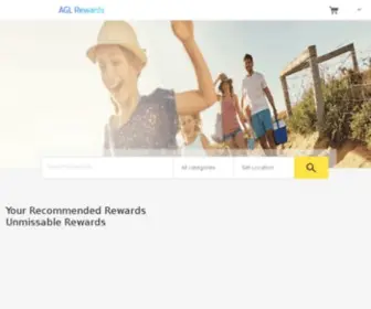 Aglrewards.com.au(AGL Rewards®) Screenshot