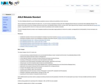 AGLS.gov.au(AGLS) Screenshot