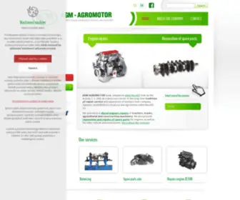 AGM-Agromotor.cz(Opravy) Screenshot