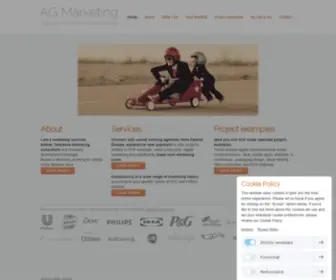 Agmarketing.be(Business Development & Consulting) Screenshot