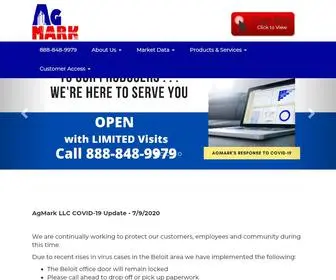 Agmarkllc.com(AgMark LLC) Screenshot