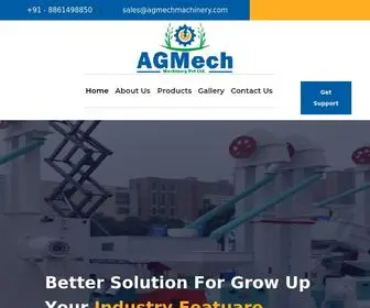 Agmechmachinery.com(Rice Mill Machines in India) Screenshot