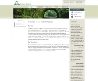 Agmedicalsystems.com(AG Medical Systems) Screenshot