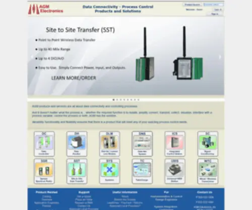 Agmelectronics.com(AGM Home AGM Electronics) Screenshot