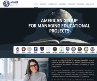 Agmep.group(AMERICAN GROUP FOR MANAGING EDUCATIONAL PROJECTS) Screenshot