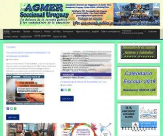 Agmeruruguay.com.ar(Sitio web de agmer uruguay) Screenshot