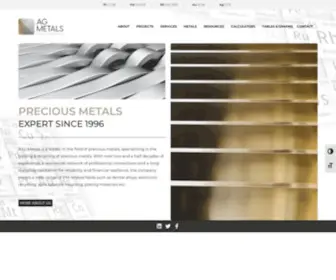 Agmetals.com(Agmetals) Screenshot