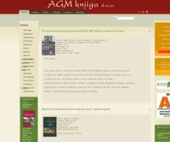 Agmknjiga.co.rs(Početna) Screenshot