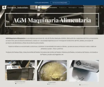 Agmmaquinariadefrito.com(Freidoras) Screenshot