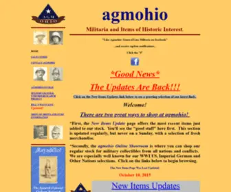 Agmohio.com(Agmohio militaria for sale) Screenshot