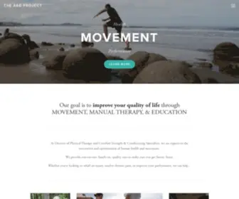 Agmovementproject.com(The A&G Project) Screenshot