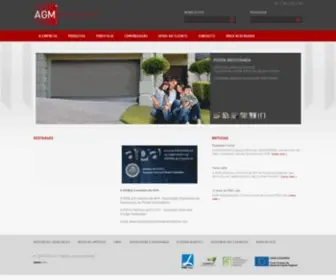 AGM.pt(Lider Nacional em Portas de Garagem e Automatismos. Dispomos de uma ampla gama de produtos) Screenshot