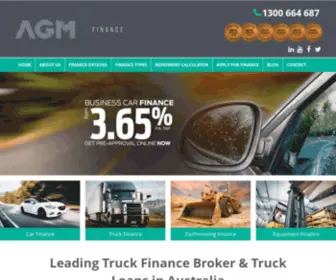 Agmtruckfinance.com.au(AGM Truck Finance) Screenshot