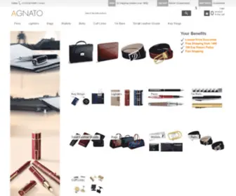 Agnato.com(S.T Dupont Shop) Screenshot