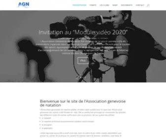 AGN.ch(Association Genevoise de Natation) Screenshot