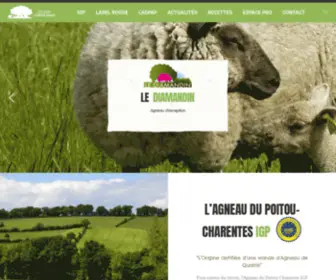 Agneau-Poitou-Charentes.com(Agneau Poitou Charentes) Screenshot