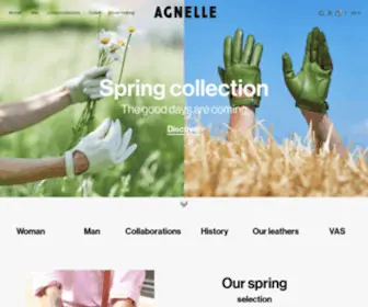 Agnelle.com(Agnelle, Gantier depuis 1937) Screenshot