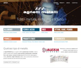 Agnellimetalli.com(Agnelli Metalli SpA) Screenshot