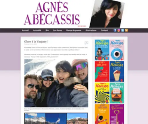 Agnesabecassis.com(Agnès) Screenshot